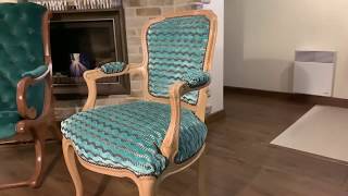 Renovation Fauteuil Louis XV [upl. by Nehtanhoj]