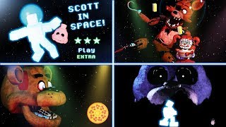 SCOTT IN SPACE  All Endings  Extras  Secrets [upl. by Millard749]