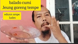 mukbang balado cumi asingoreng tempe [upl. by Barn]