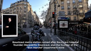 Paris Tribute to Marguerite Boucicaut parishistory historyplace [upl. by Alaj]