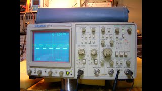 Tektronix 2445 Oscilloscope Repair Revisited part 1 of 1 [upl. by Nylcoj]