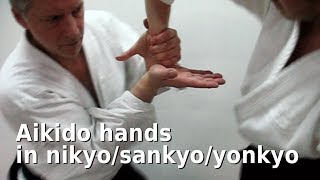 Aikido hand movements in NIKYO SANKYO and YONKYO by Stefan Stenudd in 2009 [upl. by Kerianne]