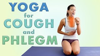 9 Poses Yoga For Cough and Phlem In Chest 🤒 Medicinal Yoga [upl. by Ykceb]