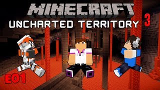 Minecraft Uncharted Territory III Ε01  Η αρχή των ηρώων wCaptainPanez amp Gfantom [upl. by Harima]