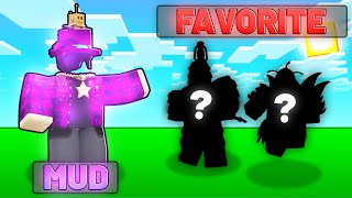 I Used MUD Clans Favorite Kits In Roblox Bedwars [upl. by Anyk]