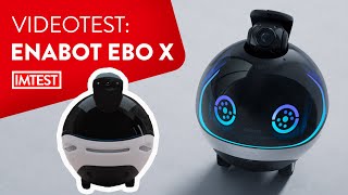 Enabot Ebo X Test  Der rollende FamilienRoboter im Test Review  deutsch [upl. by Orme]