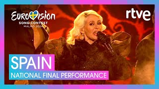 Nebulossa  ZORRA  Spain 🇪🇸  National Final Performance  Eurovision 2024 [upl. by Nahsez]