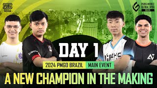 EN 2024 PMGO Brazil Main Event  Day 1  PUBG MOBILE Global Open Brazil [upl. by Lein86]