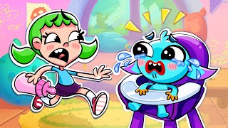 Why little sibling wont sleep   Kids song fun cartoon [upl. by Enrobso542]