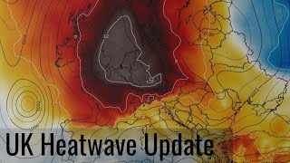 UK Heatwave Update Hot and Potentially Thundery [upl. by Cinamod]