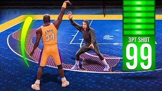 I Made A Catfish SHAQ Build But Hes a SHARPSHOOTER nba 2k24 [upl. by Eeslek]