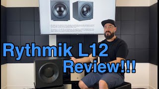 Rythmik L12 Direct Servo Subwoofer Review Best SQ under 600 [upl. by Mil]