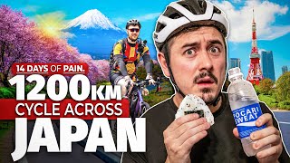 I Cycled 1200km Across Japan in 14 Days  Feat CDawgVA [upl. by Ylellan]