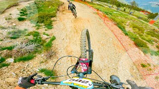 MAXIAVALANCHE VALLNORD FINAL 2021 MTB mass start race in Andorra [upl. by Noiram]