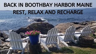 A PERFECT DAY TO SHOW YOU AROUND THE CHARMING TOWN OF BOOTHBAY HARBOR  BEAUTIFUL MAINE [upl. by Eitra512]