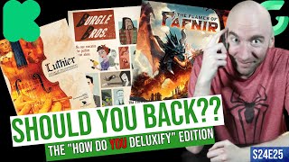 Should You Back Expert Crowdfunding ADVICE 13 NEW Games in 35 MINUTES S24E25 [upl. by Okika]