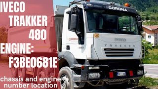 IVEVO TRAKKER 480 Chassis and Engine Number Location [upl. by Olen]