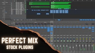 CORRECT YOUR MIXING MASTERING WITH ONLY LOGIC PRO X STOCK PLUGINS  PROFESSIONAL SOUND [upl. by Yendirb128]