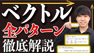 【ベクトル】入試頻出解法を”6時間”で全パターン解説 [upl. by Ojela]