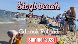 Discover the Hidden Gem of Gdansk Stogi Beach Summer 2023 Gdanskiswiat [upl. by Alegnatal431]