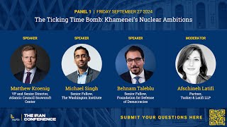 The Iran Conference  The Ticking Time Bomb Khamenei’s Nuclear Ambitions [upl. by Drice613]