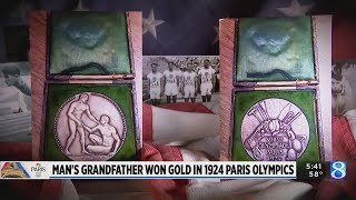 W MI man shares unique connection to Paris Olympics 100 years ago [upl. by Kohl]