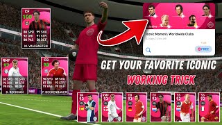 TRICK TO GET YOUR FAVORITE ICONIC FROM ICONICS  EXCLUSIVE WORLDWIDE CLUBS  PES 2021 MOBILE [upl. by Nancee]