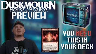 Magic The Gathering Duskmorn House of Horror PREVIEW [upl. by Ahsinal247]