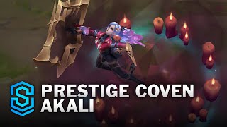 Prestige Coven Akali Skin Spotlight  PreRelease  PBE Preview  League of Legends [upl. by Reginauld]