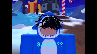 Bedwars but I’m Santa Roblox Bedwarsroblox bedwars [upl. by Page]