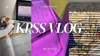 İLK DEFA KPSSYE GİRİYORUM  MİNİ VLOG 6 kpss2024 yks2025 [upl. by Sotos43]