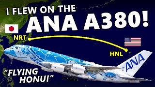 I Flew on the ANA A380 The quotFlying Honuquot Experience [upl. by Husch]