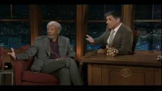 Morgan Freeman reacts to my Morgan Freeman impression [upl. by Kazimir]