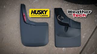 MUD FLAPS  Husky vs Weathertech [upl. by Yllut]