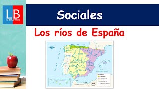 Los ríos de ESPAÑA para niños ✔👩‍🏫 PRIMARIA [upl. by Nnylidnarb949]