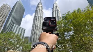 Insta360 Ace Pro after update firmware 1062 KLCC No Edit [upl. by Buhler]