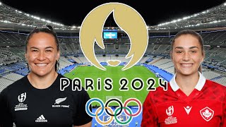 NEW ZEALAND 7s vs CANADA 7s Women’s PARIS OLYMPICS SEVENS 2024 FINAL Live Commentary [upl. by Seaton]