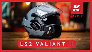 LS2 Valiant II modular helmet review – Kimpex Studio [upl. by Eanrahs847]