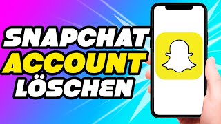 Snapchat Account löschen Handy 2024 Easy [upl. by Quintin505]