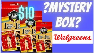 Walgreens Mystery Box New Baseball Card Mystery Box for 999 [upl. by Hannah]