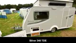 New Silver 340 TDE 2012 Pop Up Caravan [upl. by Nalloh]