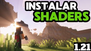 como INSTALAR SHADERS en minecraft 121 │ poner shaders SIN OPTIFINE 😎👌 │ [upl. by Gabrielson327]