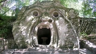 Bomarzo Vt Il Sacro Bosco o Parco dei Mostri Maggio 11 [upl. by Yednarb]