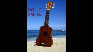 Ukulele tuner 432 hz live uke sound [upl. by Nauqas865]