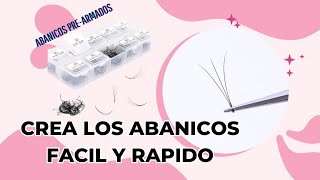 Aprende a Realizar los Abanicos de Extensiones de Pestañas de una manera Facil y sencilla Clase 11 [upl. by Gambell]