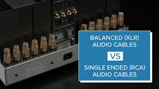 Balanced XLR Audio Cables vs Single Ended RCA Audio Cables  Whats the difference [upl. by Shornick43]