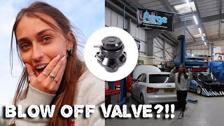 BLOW OFF VALVE INSTALL ON MY AUDI A1 LOUD [upl. by Nido388]