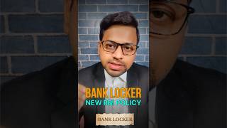 RBI Policy on Bank Locker legalfree Explained by Adv ALOK KUMAR rbi locker jwellery theft [upl. by Meenen]