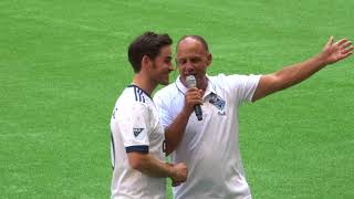 Interview with Colin ODonoghue during Charity Soccer Game [upl. by Kesley]