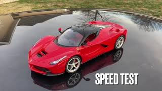 Rastar 114 LaFerrari Modified Speed Test [upl. by Swartz]